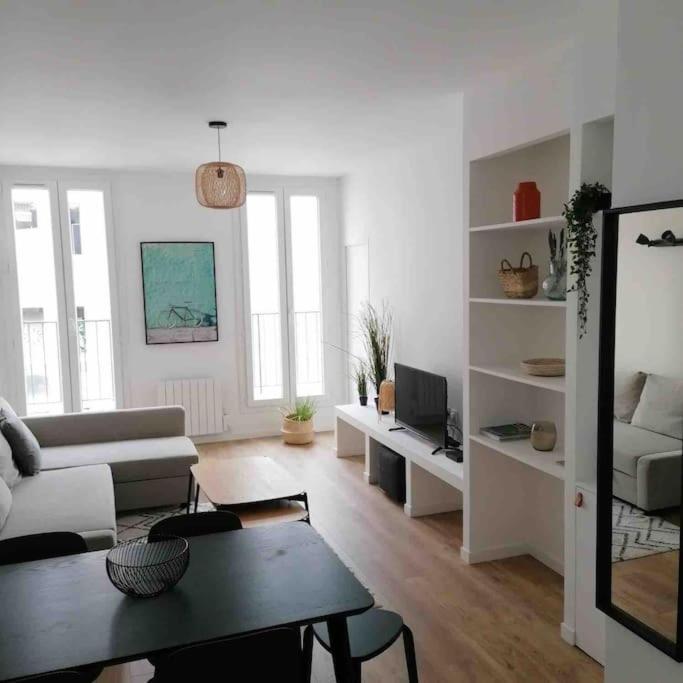 Magnifique Appartement T4, Plage Des Catalans Marselha Exterior foto